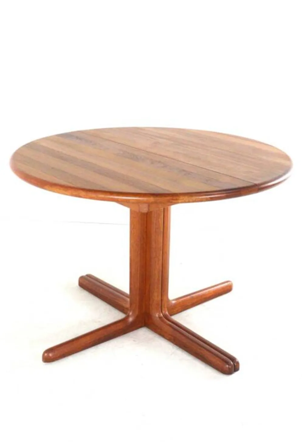 Table à manger extensible ronde 2x 'Gistrup' danoise