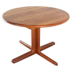 Table à manger extensible ronde 2x 'Gistrup' danoise
