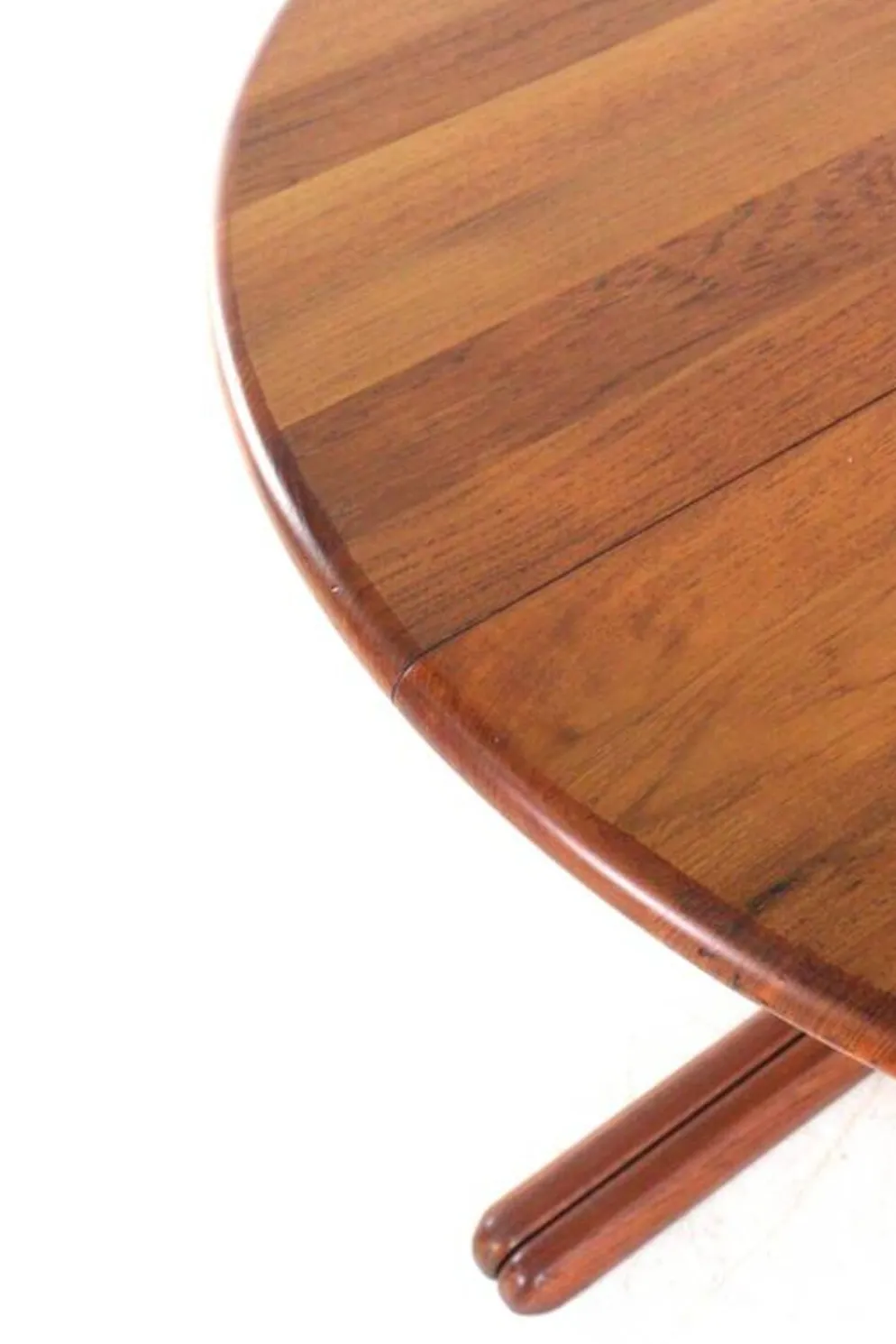 Table à manger extensible ronde 2x 'Gistrup' danoise