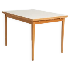 Table à manger extensible, Suède, années 1950-60.