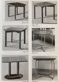Table à manger extensible UP Brno par Jindrich Halabala, années 1930