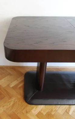 Table à manger extensible UP Brno par Jindrich Halabala, années 1930