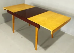 Table à manger extensible vintage Jitona, 1960