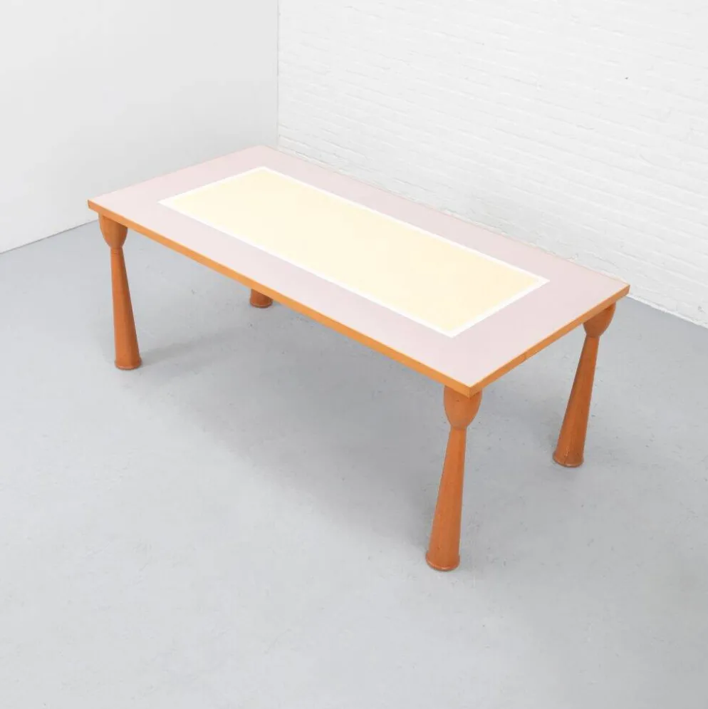 Table à manger Filicudi par Ettore Sottsass pour Zanotta