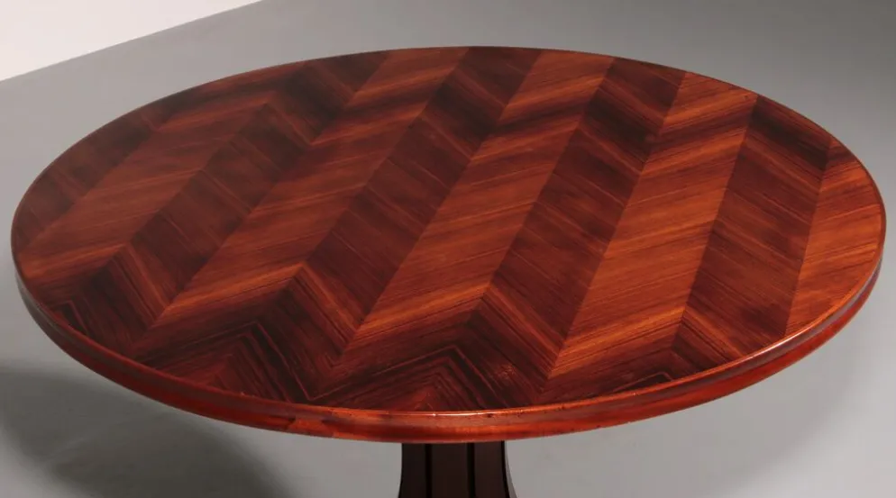 Table à manger italienne du milieu du siècle par Carlo De Carli