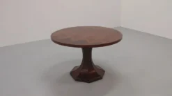 Table à manger italienne du milieu du siècle par Carlo De Carli
