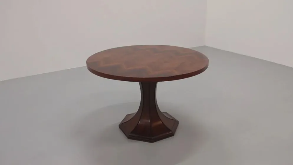 Table à manger italienne du milieu du siècle par Carlo De Carli