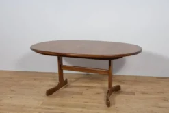 Table à manger ovale de style mid-century en teck de G-Plan, Royaume-Uni, années 1960.