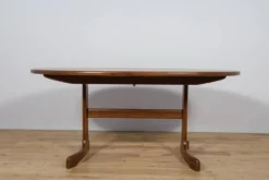 Table à manger ovale de style mid-century en teck de G-Plan, Royaume-Uni, années 1960.