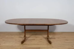 Table à manger ovale de style mid-century en teck de G-Plan, Royaume-Uni, années 1960.