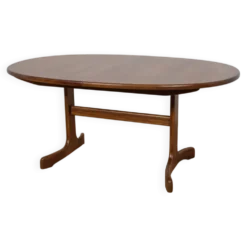 Table à manger ovale de style mid-century en teck de G-Plan, Royaume-Uni, années 1960.