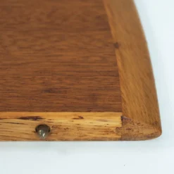 Table à manger ovale extensible en teck de la marque danoise Dyrlund, années 1970.