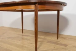 Table à manger ovale extensible en teck de style mid-century de G-Plan, Royaume-Uni, années 1960.