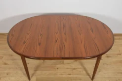 Table à manger ovale extensible en teck de style mid-century de G-Plan, Royaume-Uni, années 1960.