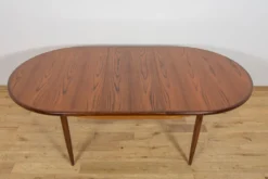 Table à manger ovale extensible en teck de style mid-century de G-Plan, Royaume-Uni, années 1960.