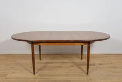 Table à manger ovale extensible en teck de style mid-century de G-Plan, Royaume-Uni, années 1960.