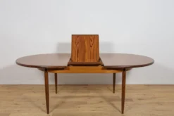 Table à manger ovale extensible en teck de style mid-century de G-Plan, Royaume-Uni, années 1960.
