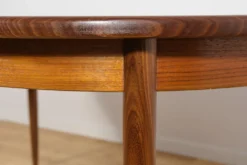 Table à manger ovale extensible en teck de style mid-century de G-Plan, Royaume-Uni, années 1960.