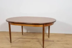 Table à manger ovale extensible en teck de style mid-century de G-Plan, Royaume-Uni, années 1960.