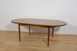 Table à manger ovale extensible en teck de style mid-century de G-Plan, Royaume-Uni, années 1960.