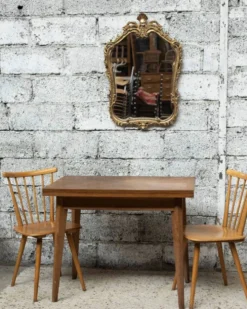 Table à manger pliable extensible moderniste français
