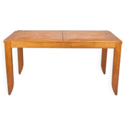 Table à manger à rallonges, modèle Calvados, Guillerme et Chambron, 1960s