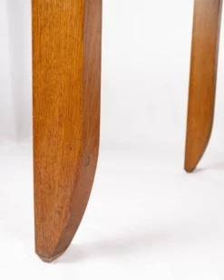 Table à manger à rallonges, modèle Calvados, Guillerme et Chambron, 1960s
