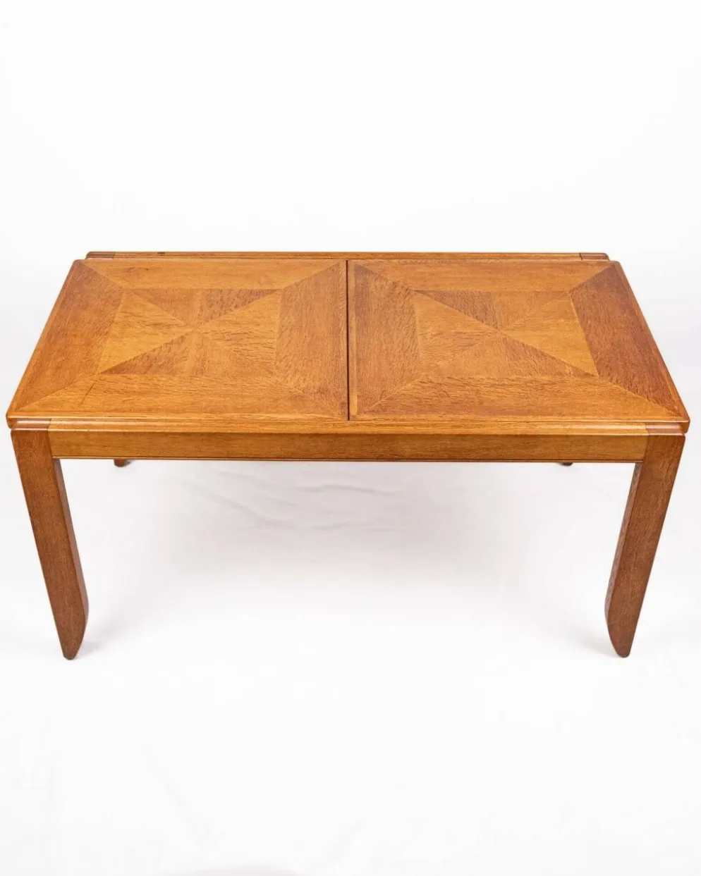 Table à manger à rallonges, modèle Calvados, Guillerme et Chambron, 1960s
