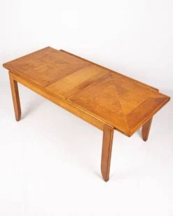 Table à manger à rallonges, modèle Calvados, Guillerme et Chambron, 1960s