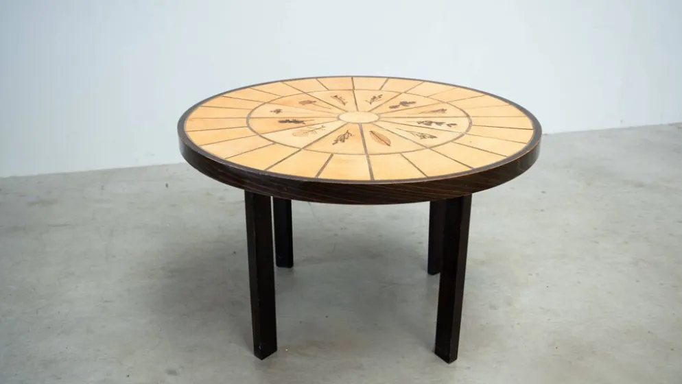 Table à manger rare de Roger Capron