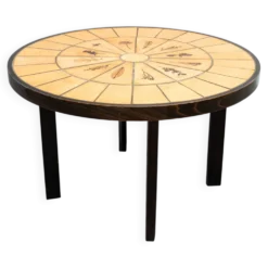 Table à manger rare de Roger Capron