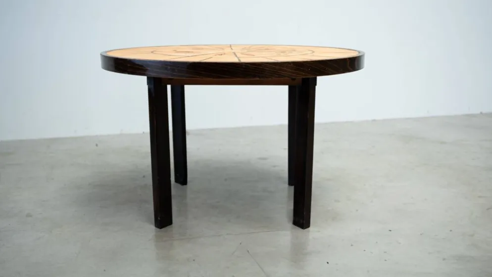 Table à manger rare de Roger Capron