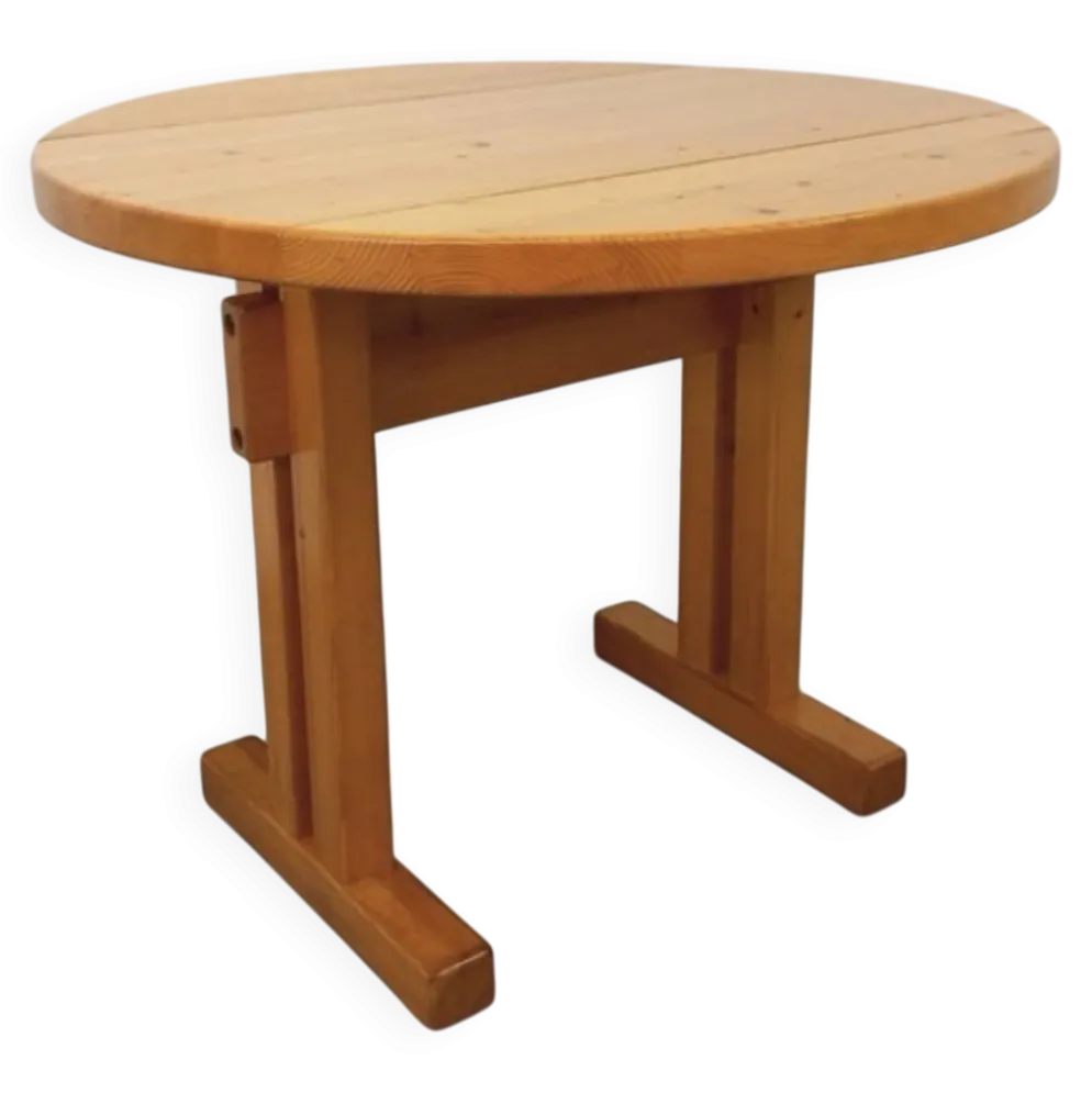 Table à manger ronde Charlotte Perriand les Arcs