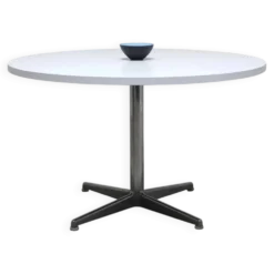 Table à manger ronde de l'ère spatiale, années 1970