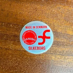 Table à manger ronde en teck Silkeborg avec extensions