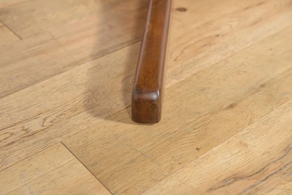 Table à manger ronde extensible en teck du milieu du siècle, Danemark, années 1960