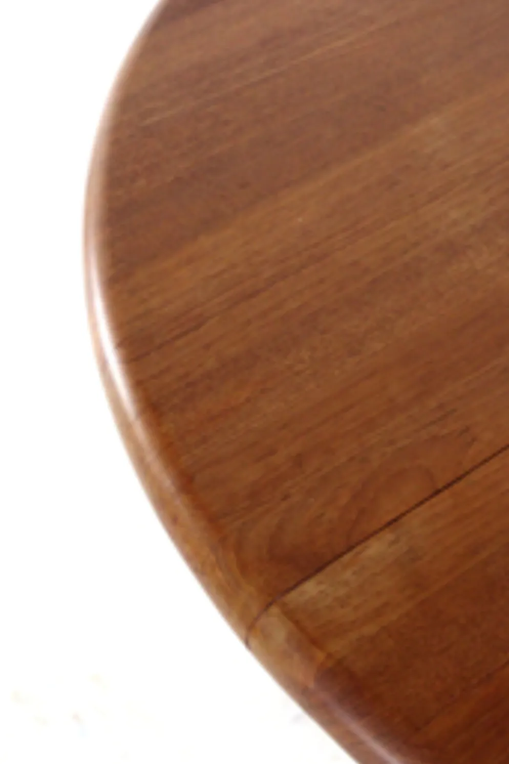 Table à manger ronde extensible 'Hammel' - en teck massif