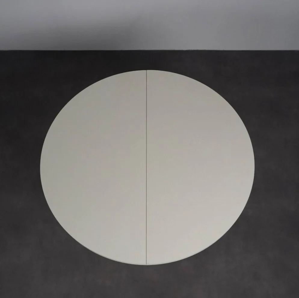 Table à manger ronde extensible par Pastoe, Pays-Bas, années 1970