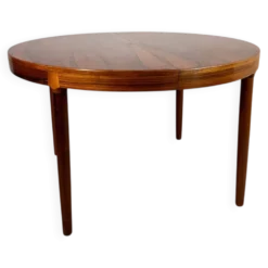 Table à manger rond Randers Møbelfabrik en palissandre, années 60