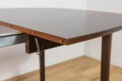 Table à manger Rungstedlund de style mid-century par Ole Wanscher pour Poul Jeppesen, Danemark, années 1960.