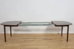 Table à manger Rungstedlund de style mid-century par Ole Wanscher pour Poul Jeppesen, Danemark, années 1960.