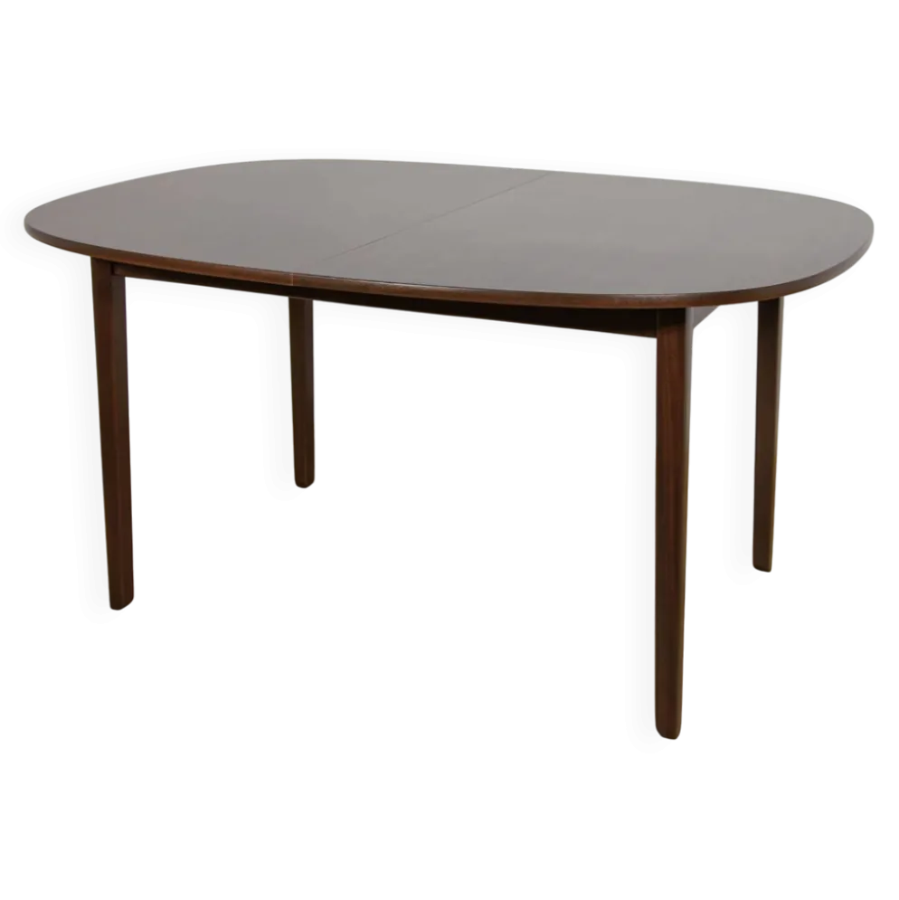 Table à manger Rungstedlund de style mid-century par Ole Wanscher pour Poul Jeppesen, Danemark, années 1960.