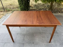 Table à manger scandinave extensible 1960