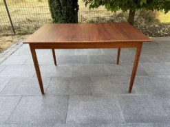 Table à manger scandinave extensible 1960