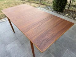 Table à manger scandinave extensible 1960