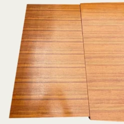 Table à manger scandinave extensible en Teck 1960