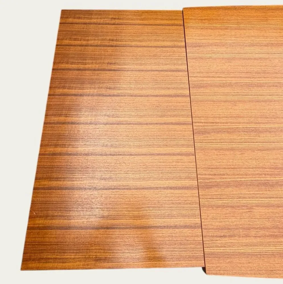 Table à manger scandinave extensible en Teck 1960