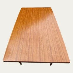 Table à manger scandinave extensible en Teck 1960