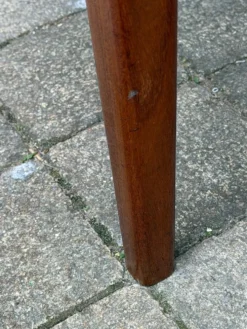 Table à manger scandinave extensible en Teck 1960