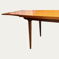 Table à manger scandinave extensible en Teck 1960